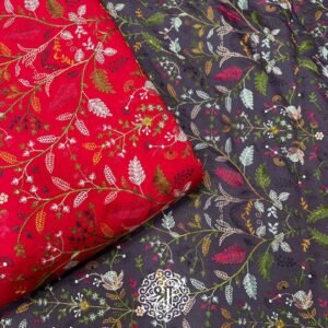 Embroidered Kurta Fabric