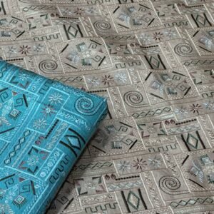 Men Embroidery Silk Sherwani Fabric