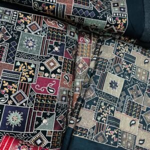 Men Embroidery Silk Sherwani Fabric